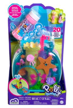 POLLY POCKET - COFFRET DE JEU AQUARIUM À BULLES